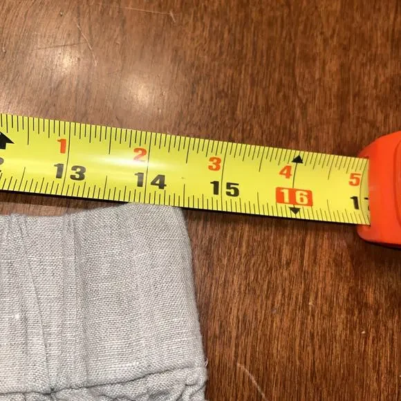 J Crew shorts Small Khaki Linen Pull on elastic waist Pockets Womens Breathable - Picture 4 of 5